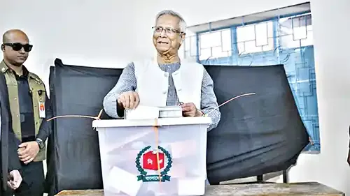 ভোট সুষ্ঠু হওয়ায় জাতির প্রতি কৃতজ্ঞতা জানালেন প্রধান উপদেষ্টা ড. ইউনূস