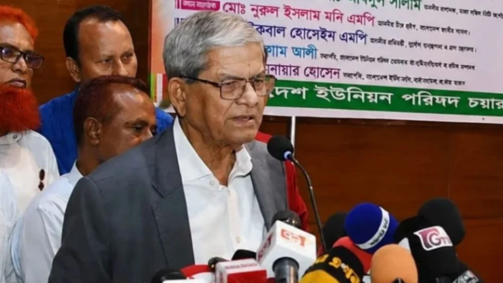 স্থানীয় সরকার শক্তিশালী হলে গণতন্ত্র ও রাষ্ট্রব্যবস্থা শক্তিশালী হয়: মির্জা ফখরুল