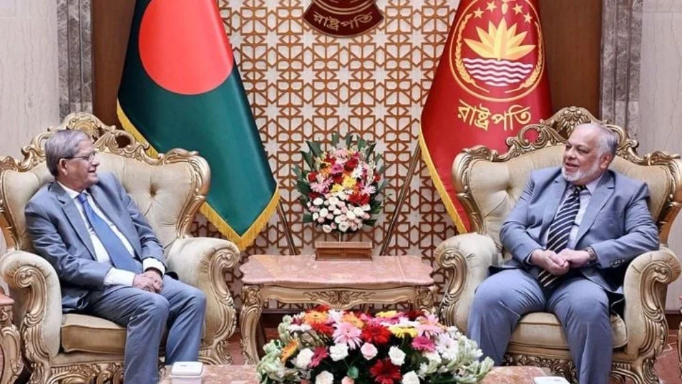 বঙ্গভবনে রাষ্ট্রপতির সঙ্গে প্রধান বিচারপতির সৌজন্য সাক্ষাৎ